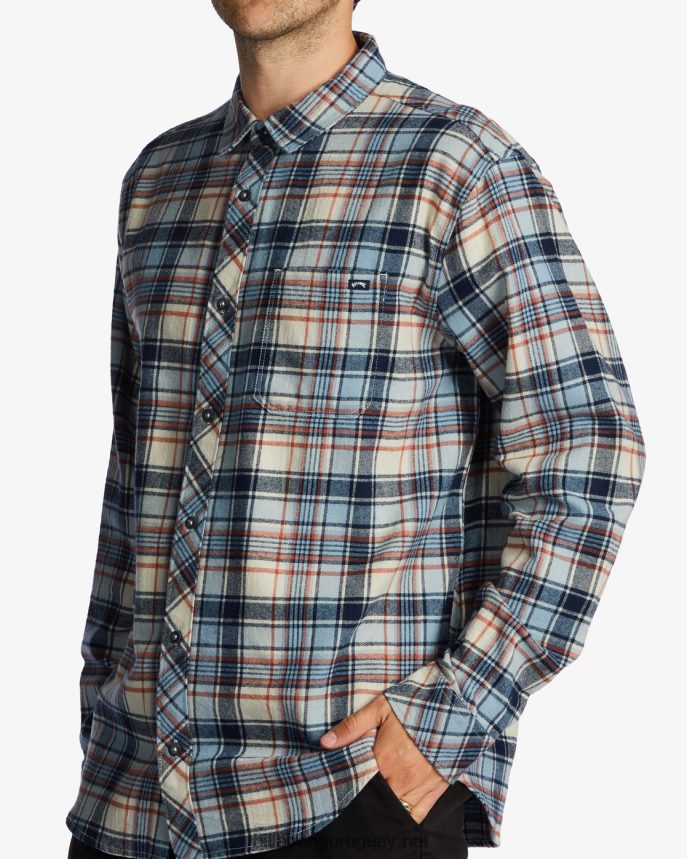 camisa de franela de la costa hombres nube DR6844548 Billabong