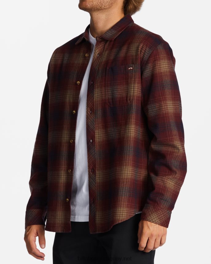 camisa de franela de la costa hombres puerto DR6844569 Billabong