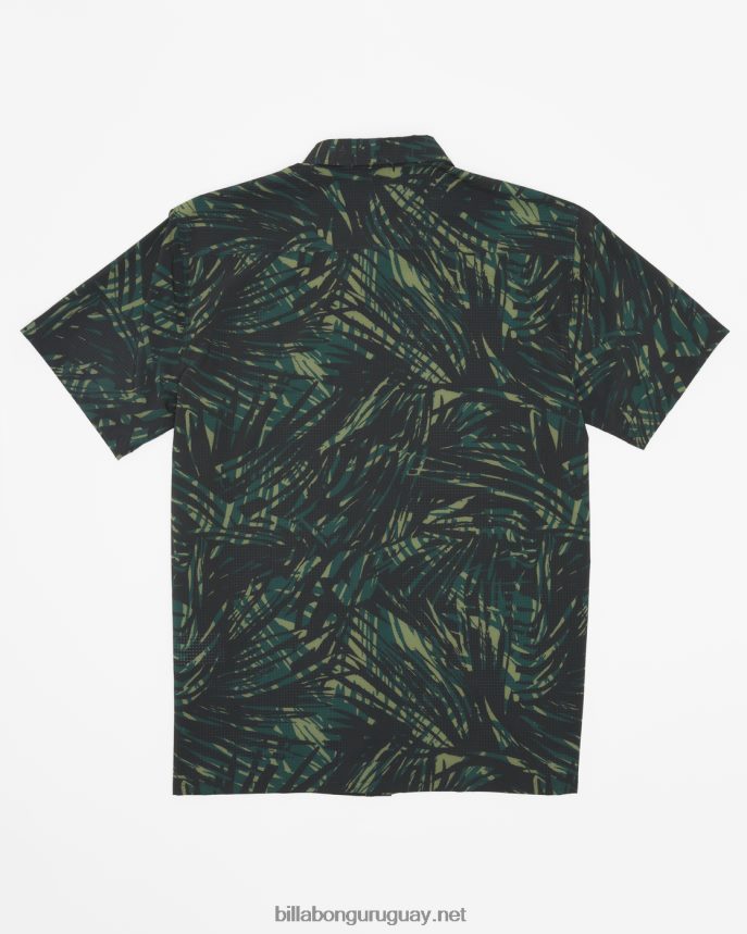 camisa de manga corta a/div surftrek perf hombres selva DR6844403 Billabong