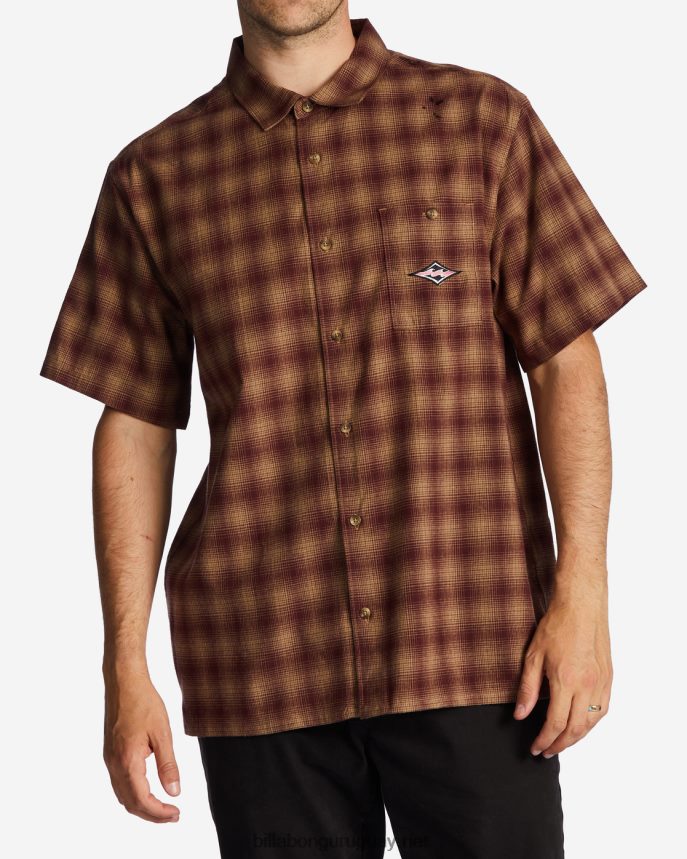 camisa de manga corta amanecer hombres puerto DR6844622 Billabong