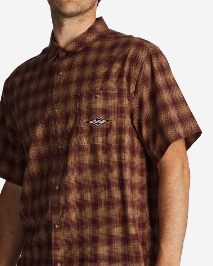 camisa de manga corta amanecer hombres puerto DR6844622 Billabong