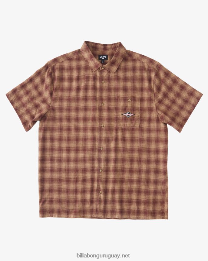 camisa de manga corta amanecer hombres puerto DR6844622 Billabong