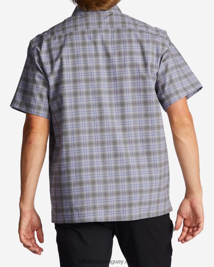 camisa de manga corta amanecer hombres uva polvorienta DR6844656 Billabong