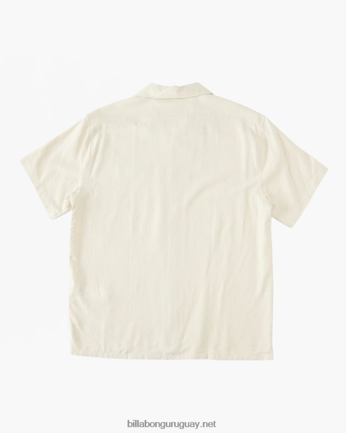 camisa de manga corta de cáñamo vacay hombres chino DR6844369 Billabong