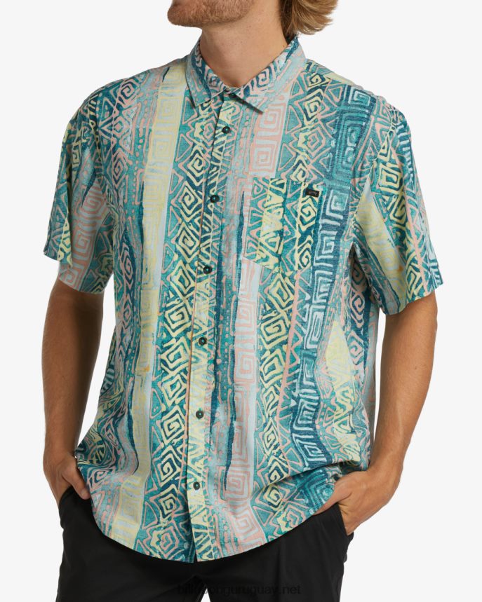 camisa de manga corta de los domingos hombres agua DR6844405 Billabong