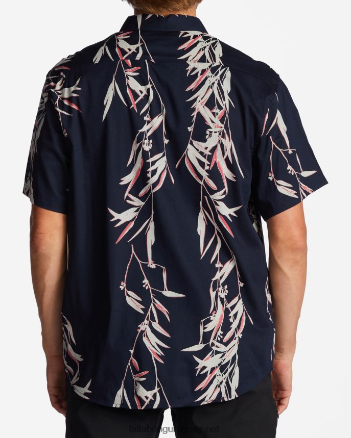 camisa de manga corta de los domingos hombres noche DR6844567 Billabong