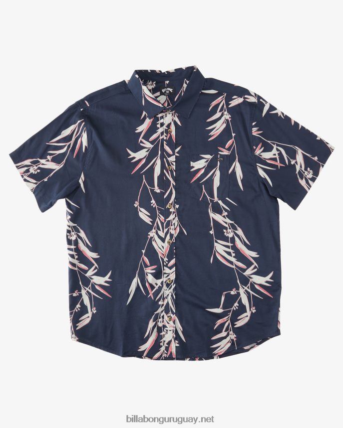 camisa de manga corta de los domingos hombres noche DR6844567 Billabong