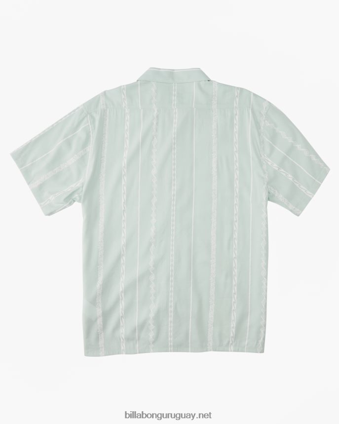 camisa de manga corta de vacaciones de domingo hombres agua polvorienta DR6844406 Billabong