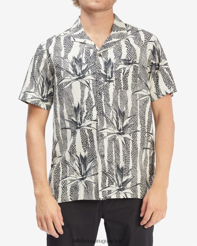 camisa de manga corta de vacaciones de domingo hombres chino DR6844582 Billabong