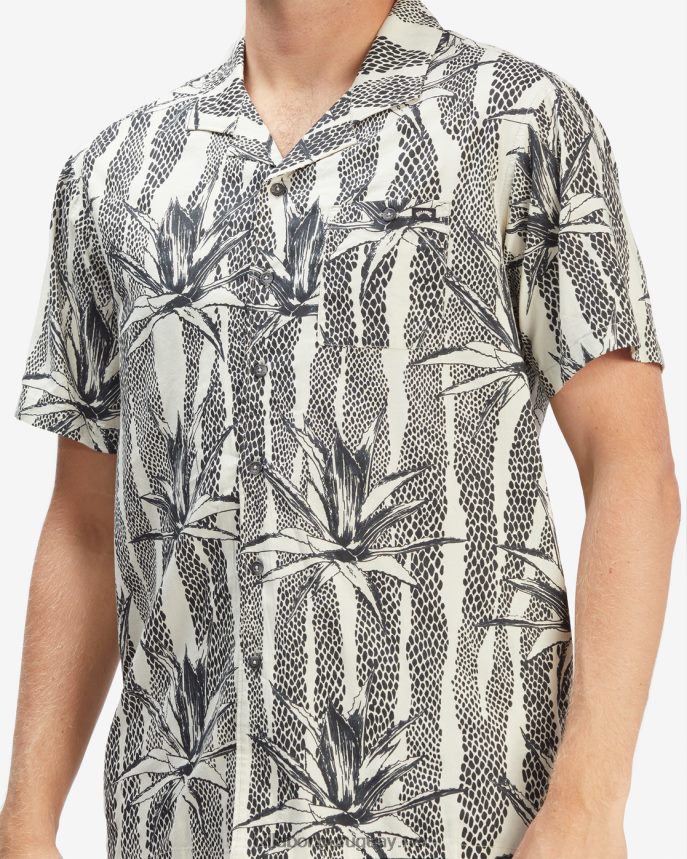 camisa de manga corta de vacaciones de domingo hombres chino DR6844582 Billabong