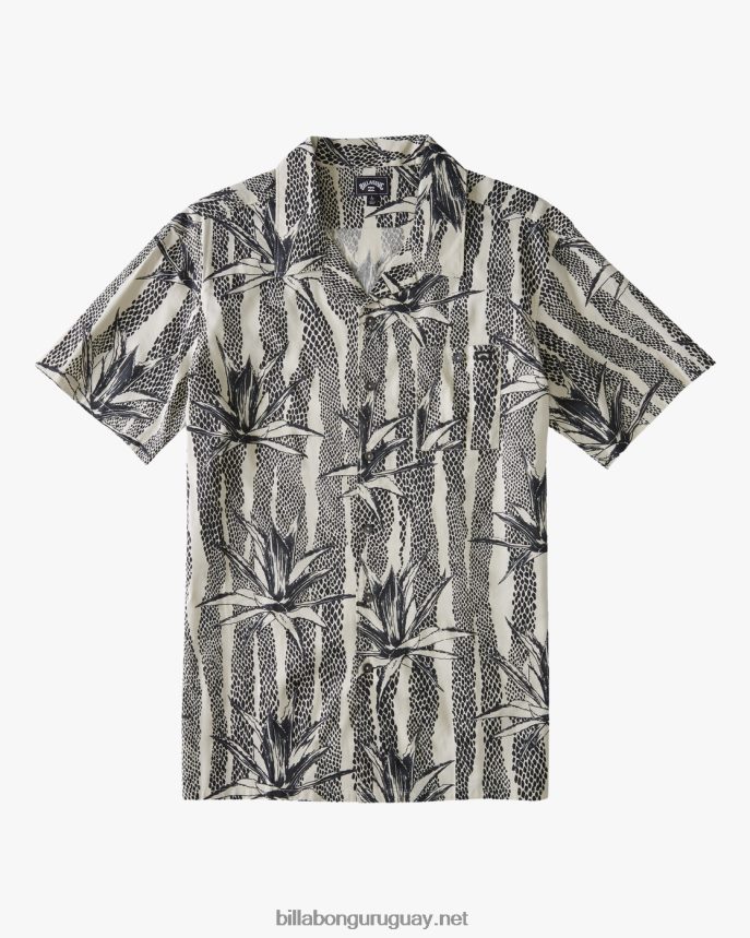 camisa de manga corta de vacaciones de domingo hombres chino DR6844582 Billabong