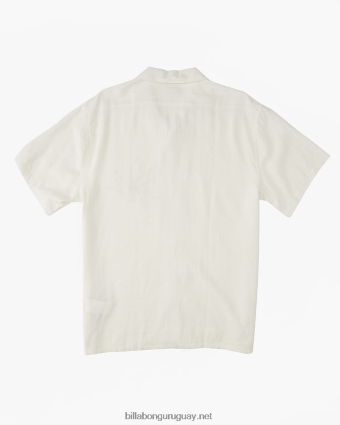 camisa de manga corta de vacaciones de domingo hombres hueso DR6844393 Billabong