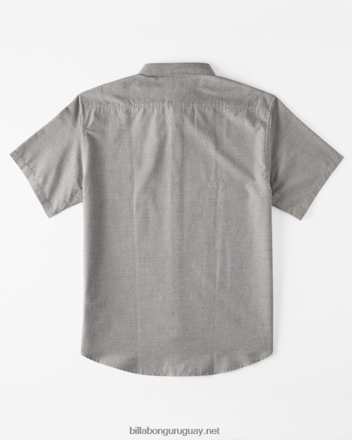 camisa de manga corta todo el día hombres gris claro DR6844313 Billabong