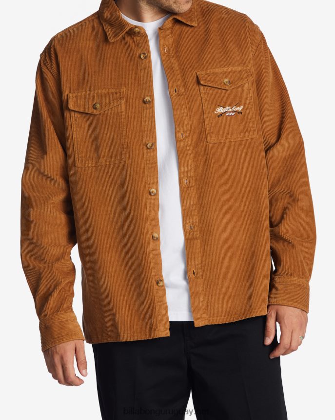 camisa de manga larga de días bong hombres tierra DR6844611 Billabong
