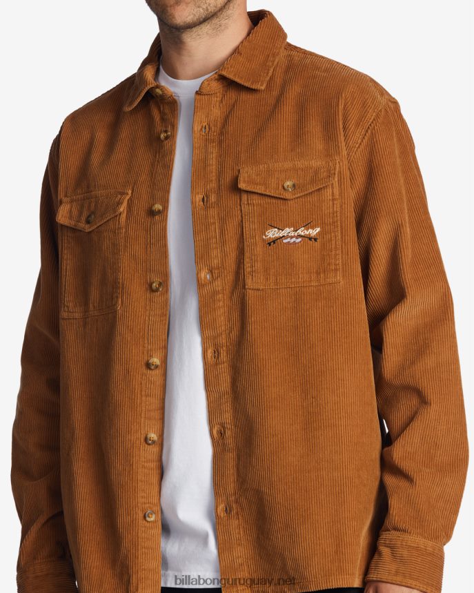 camisa de manga larga de días bong hombres tierra DR6844611 Billabong