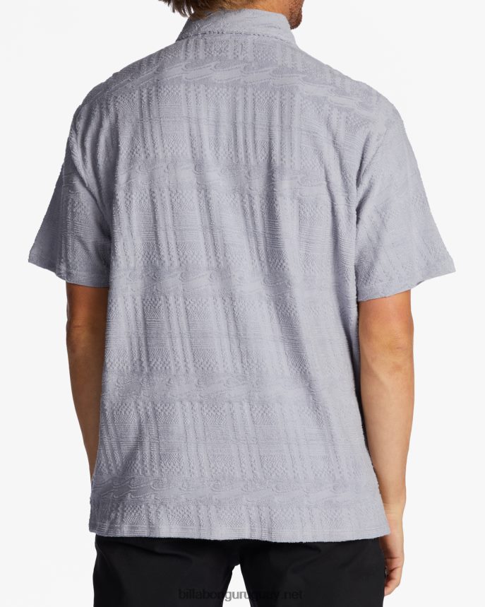 camisa mocasín de manga corta hombres gris violeta DR6844584 Billabong