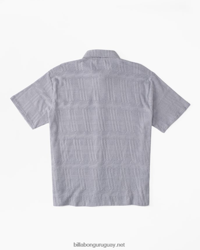 camisa mocasín de manga corta hombres gris violeta DR6844584 Billabong