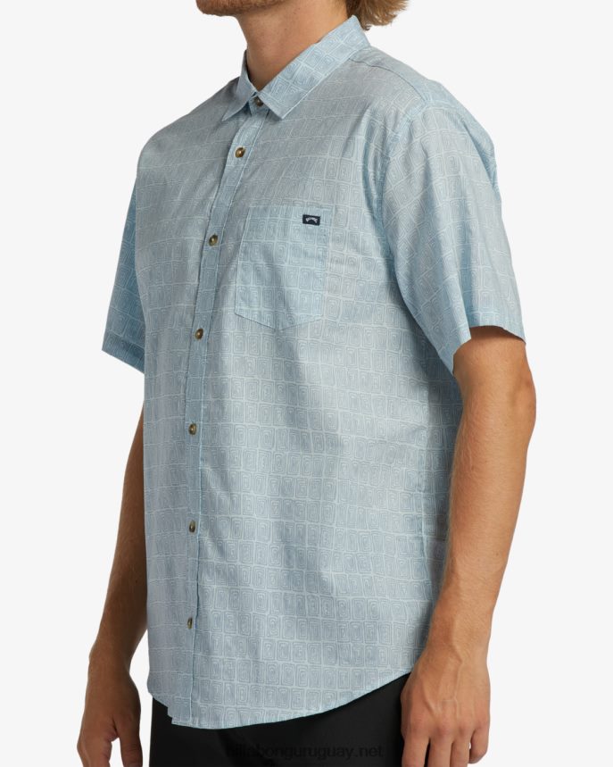 mini camisa de manga corta de los domingos hombres costero DR6844416 Billabong