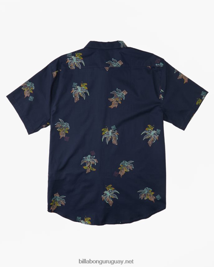 mini camisa de manga corta de los domingos hombres noche DR6844375 Billabong