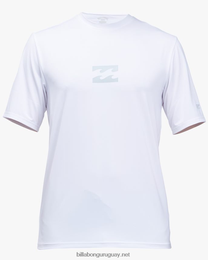 camiseta de surf de manga corta upf 50+ de ajuste holgado para todo el día hombres blanco DR6844283 Billabong