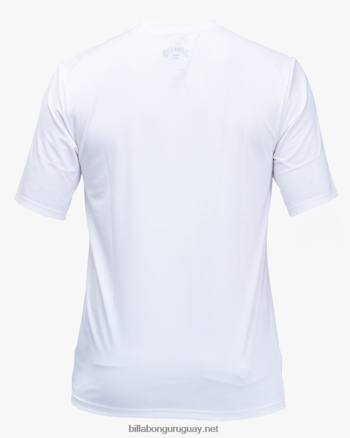 camiseta de surf de manga corta upf 50+ de ajuste holgado para todo el día hombres blanco DR6844283 Billabong