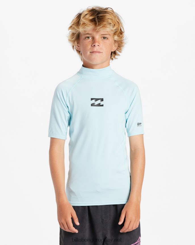 camiseta de surf de manga corta upf 50+ de ajuste holgado para todo el día hombres costero DR6844385 Billabong