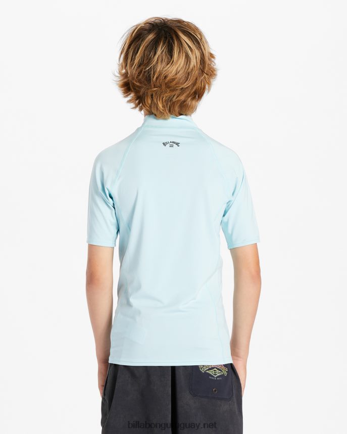 camiseta de surf de manga corta upf 50+ de ajuste holgado para todo el día hombres costero DR6844385 Billabong