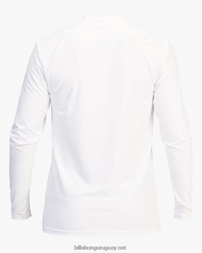 playera de surf de manga larga con ajuste holgado para todo el día hombres blanco DR6844308 Billabong