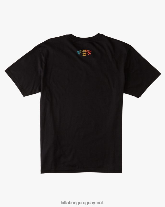 andy irons hawaii camiseta de manga corta hombres negro DR6844590 Billabong