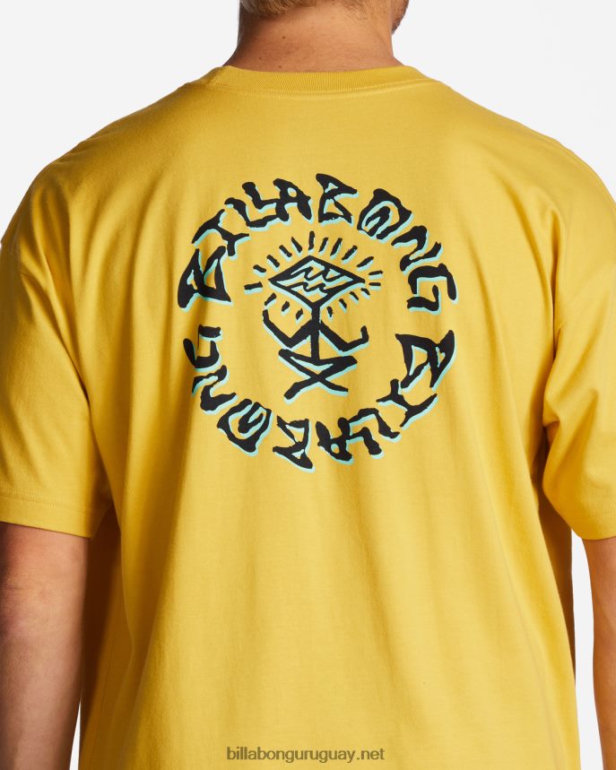 armonía og camiseta de manga corta hombres soleado DR6844635 Billabong