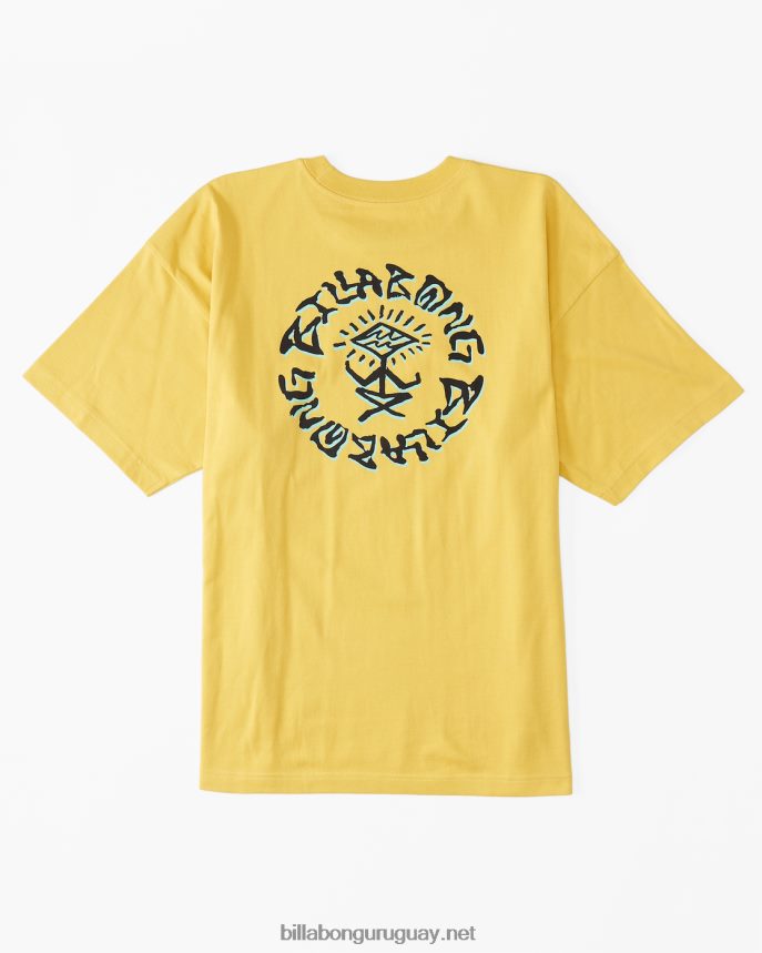 armonía og camiseta de manga corta hombres soleado DR6844635 Billabong