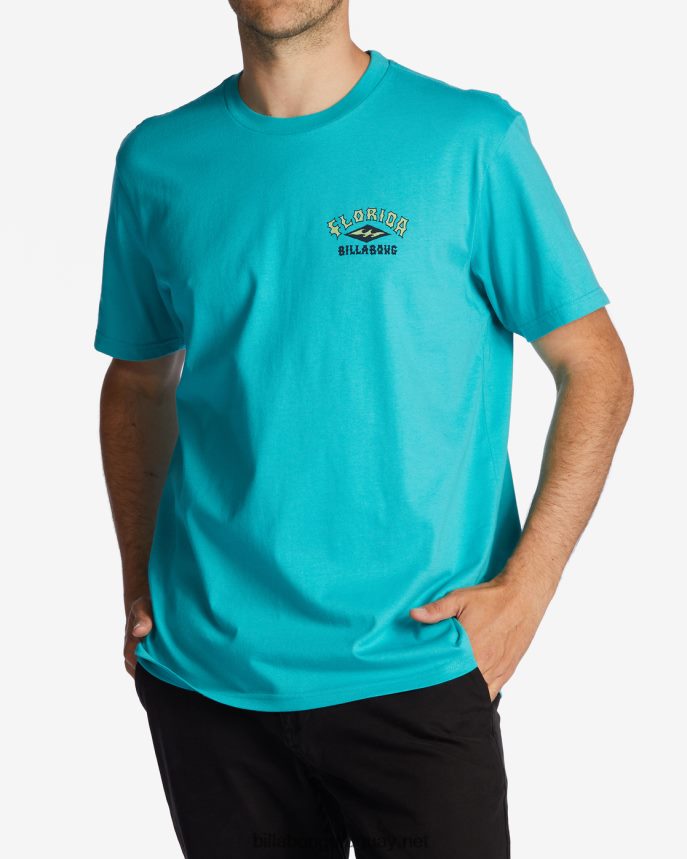 camiseta arco florida hombres menta oscura DR6844400 Billabong
