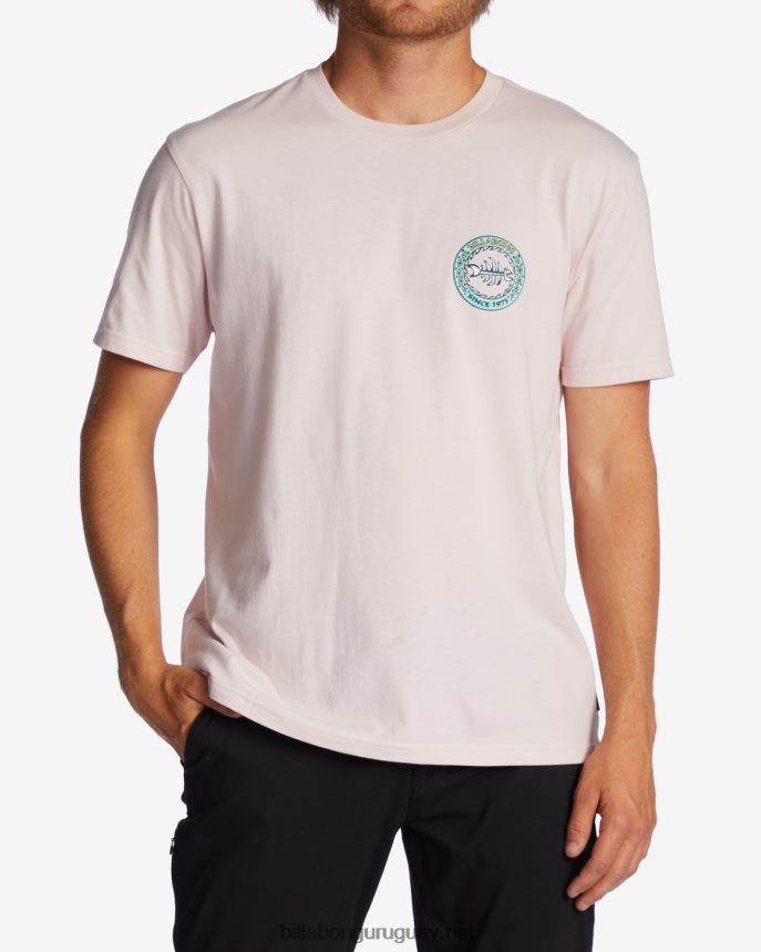 camiseta bonez hombres neblina rosa DR6844534 Billabong