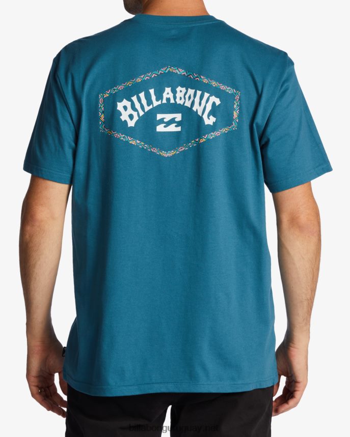 camiseta con arco de salida hombres Laguna Azul DR6844544 Billabong