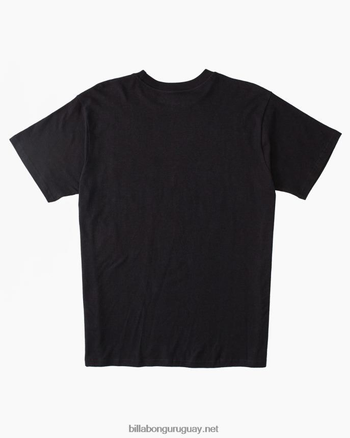 camiseta con bolsillo de cáñamo hombres negro lavado DR6844467 Billabong