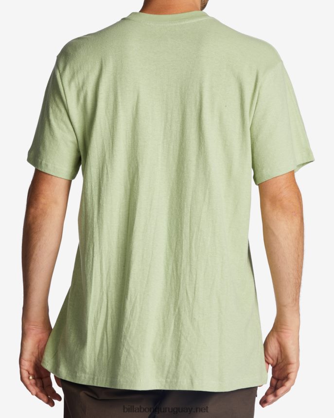 camiseta con bolsillo de cáñamo hombres salvia ligera DR6844483 Billabong