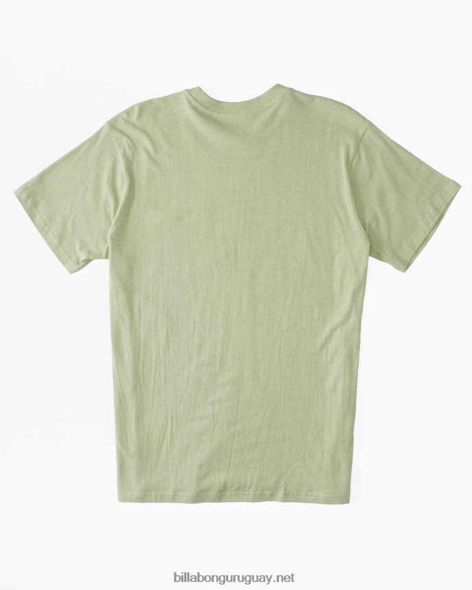 camiseta con bolsillo de cáñamo hombres salvia ligera DR6844483 Billabong