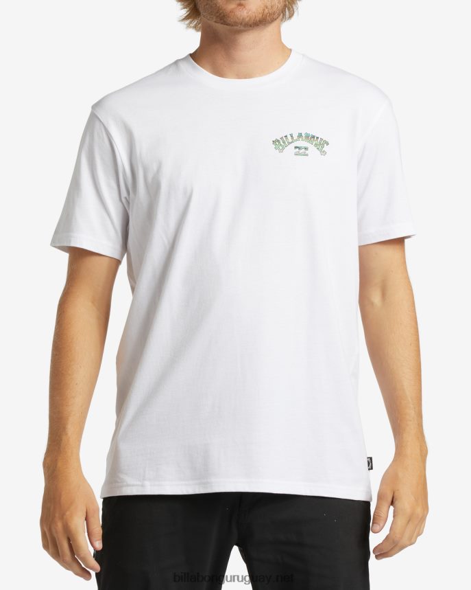 camiseta con relleno de arco hombres blanco DR6844339 Billabong