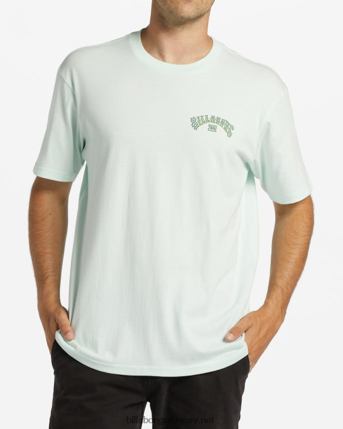 camiseta con relleno de arco hombres cristal marino DR6844392 Billabong