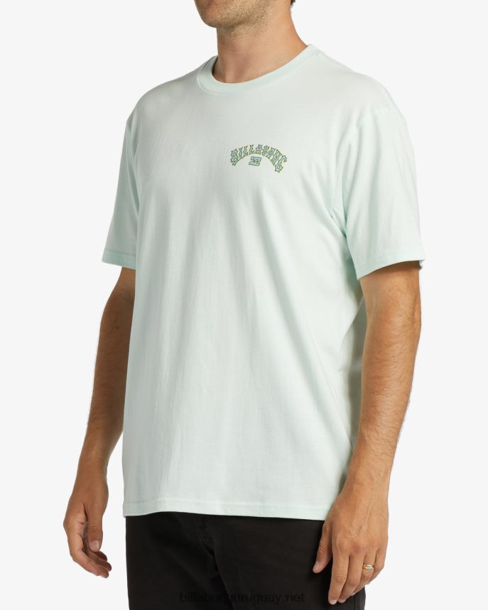camiseta con relleno de arco hombres cristal marino DR6844392 Billabong
