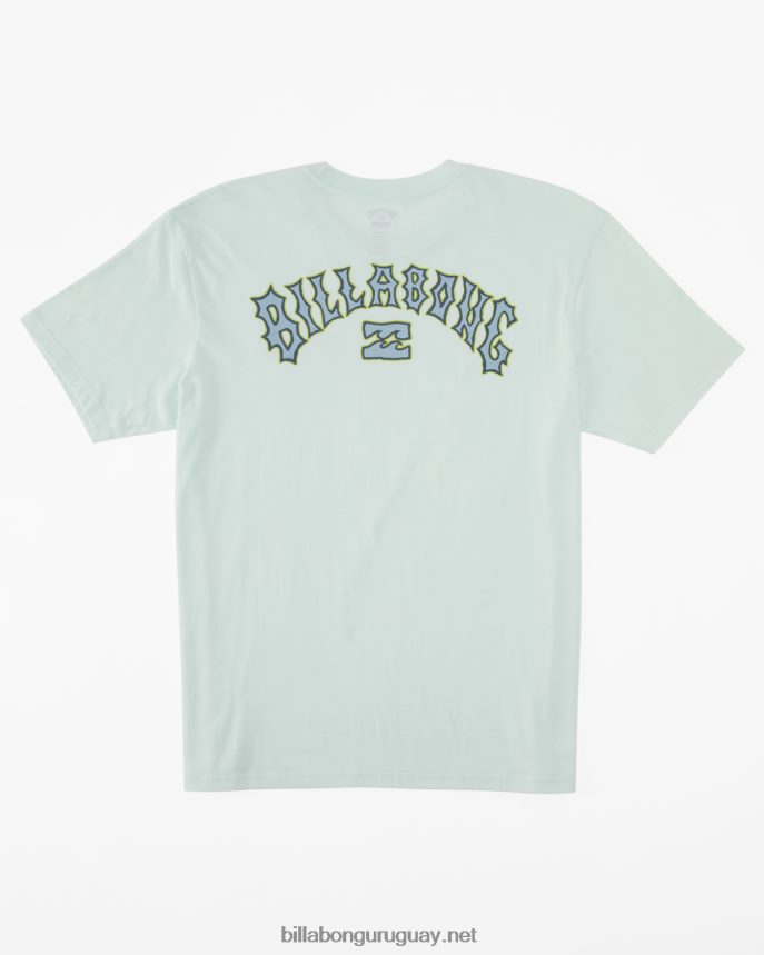 camiseta con relleno de arco hombres cristal marino DR6844392 Billabong