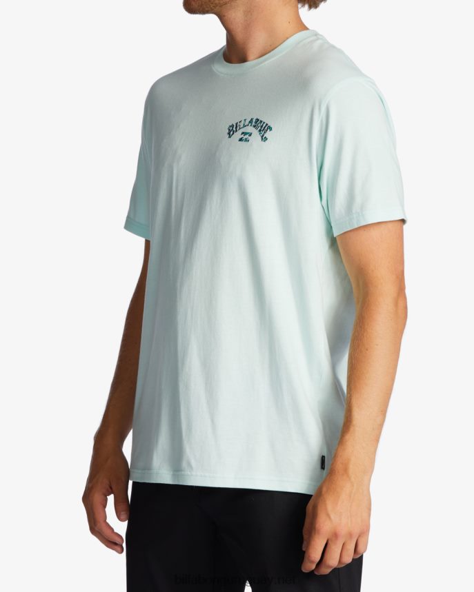 camiseta con relleno de arco hombres cristal marino DR6844523 Billabong