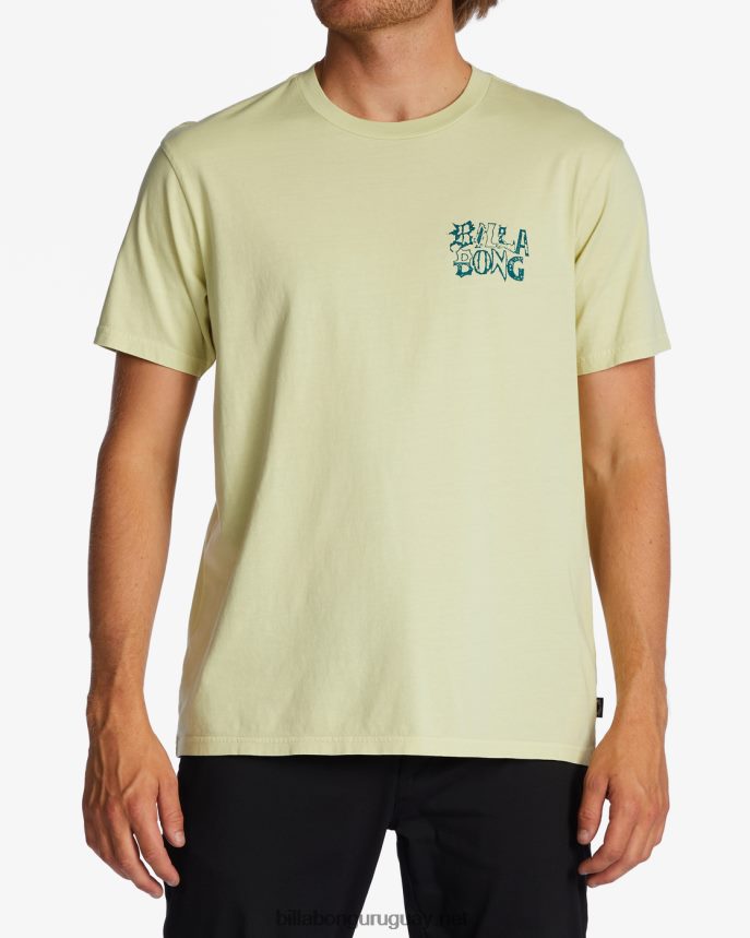 camiseta con texto hombres lima claro DR6844418 Billabong