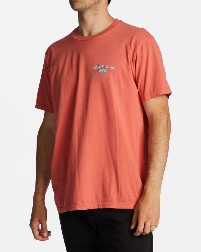 camiseta crossboards hombres coral oscuro DR6844624 Billabong