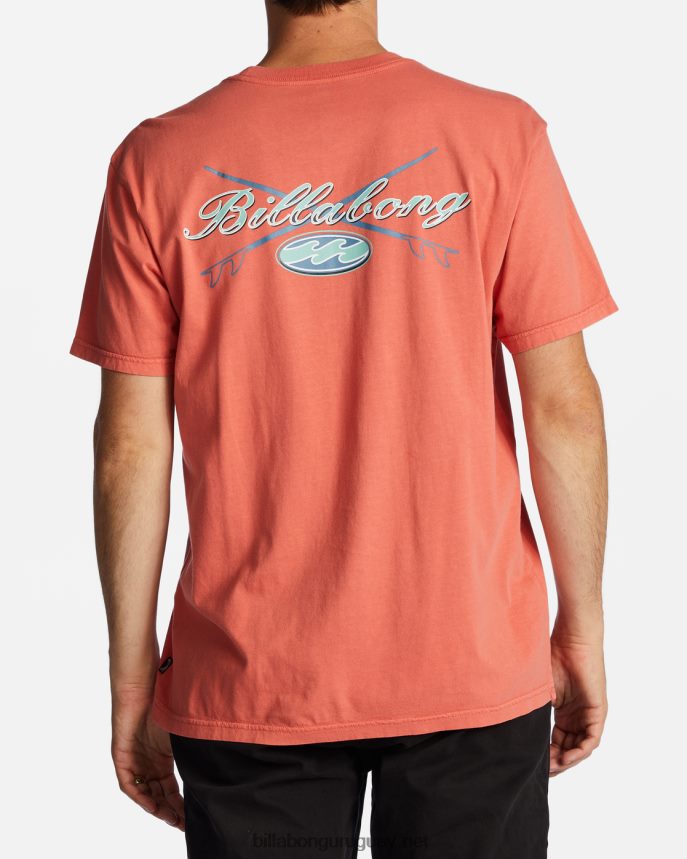 camiseta crossboards hombres coral oscuro DR6844624 Billabong
