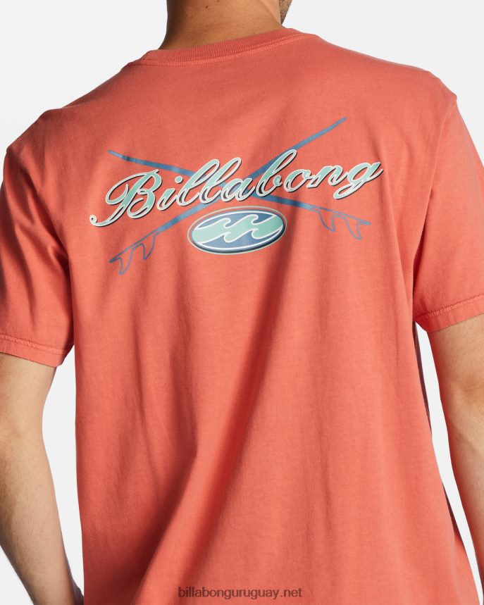 camiseta crossboards hombres coral oscuro DR6844624 Billabong