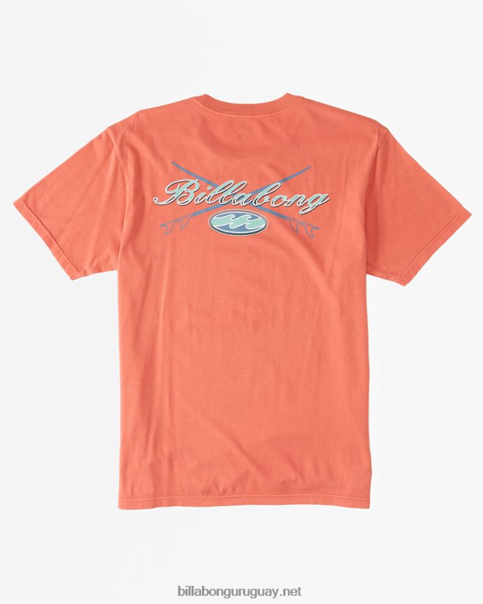 camiseta crossboards hombres coral oscuro DR6844624 Billabong