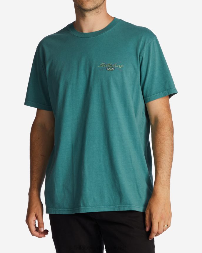 camiseta crossboards hombres verde azulado DR6844644 Billabong