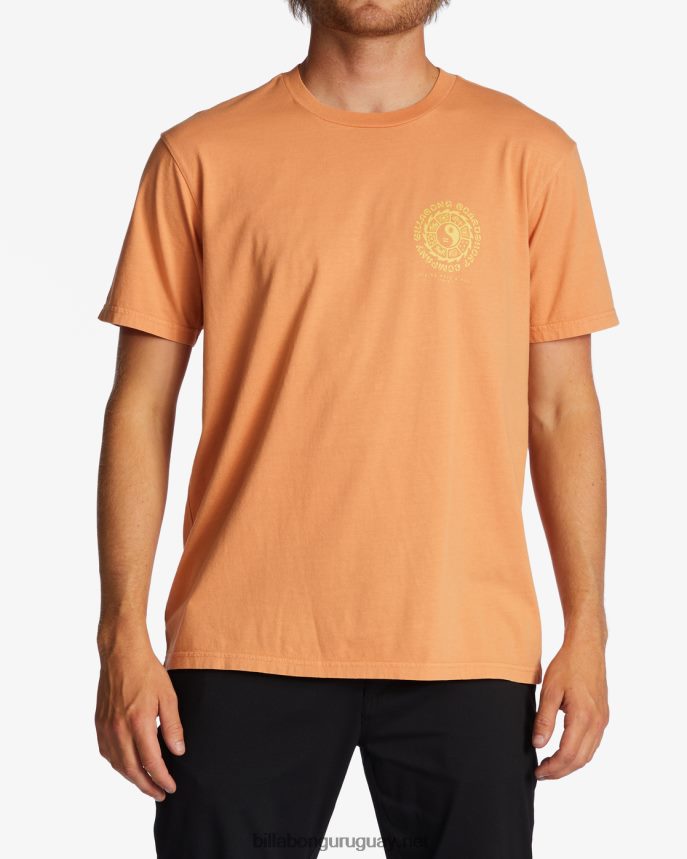 camiseta de conexión hombres atardecer DR6844615 Billabong