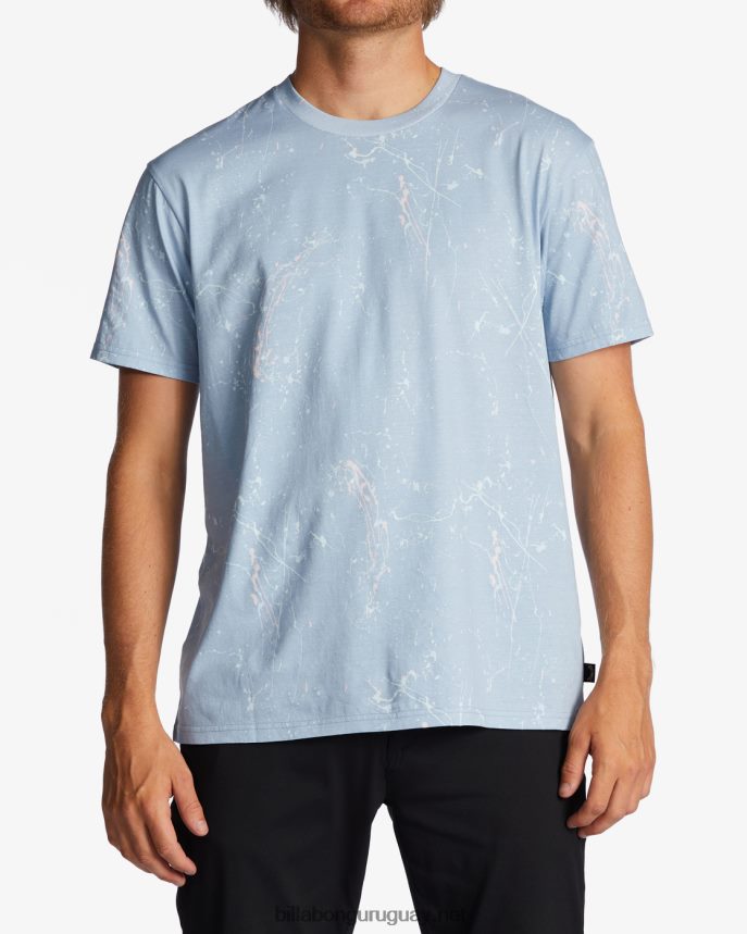 camiseta de lavado esencial hombres azul lavado DR6844424 Billabong